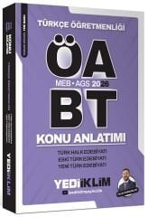 SÜPER FİYAT - Yediiklim 2026 ÖABT MEB-AGS Türkçe Türk Halk, Eski Türk, Yeni Türk Edebiyatı Konu Anlatımı - Faruk Karaaslan Yediiklim Yayınları