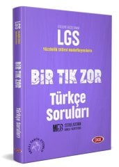 Data LGS Bir Tık Zor Türkçe Soruları Data Yayınları