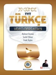 Bilgi Sarmal YKS TYT 39 Günde Türkçe Video Ders Kitabı Bilgi Sarmal Yayınları
