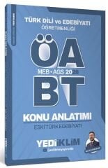 SÜPER FİYAT - Yediiklim 2026 ÖABT MEB-AGS Türk Dili ve Edebiyatı Eski Türk Edebiyatı Konu Anlatımı - Faruk Karaaslan Yediiklim Yayınları