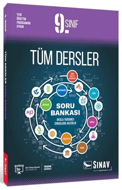 SÜPER FİYAT - Sınav 9. Sınıf Tüm Dersler Soru Bankası Sınav Yayınları