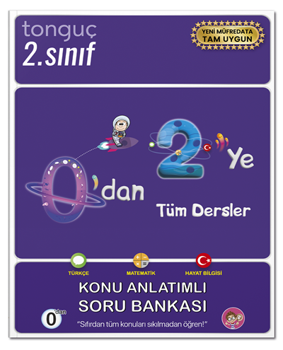 Tonguç 0 dan 2 ye Tüm Dersler Konu Anlatımlı Soru Bankası Tonguç Akademi