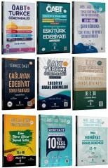 Türkçe ÖABTDEYİZ ÖABT MEB-AGS Türkçe Öğretmenliği Edebiyat 9 lu Set - Enes Kaan Şahin Türkçe ÖABTDEYİZ