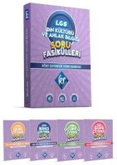 KR Akademi 8. Sınıf LGS Din Kültürü ve Ahlak Bilgisi Soru Fasikülleri Dört Çeyreklik Soru Bankası KR Akademi