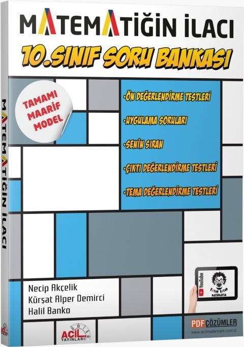 Acil 10. Sınıf Matematiğin İlacı Soru Bankası Acil Yayınları