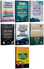 Türkçe ÖABTDEYİZ ÖABT MEB-AGS Türkçe Öğretmenliği Edebiyat 7 li Set - Enes Kaan Şahin Türkçe ÖABTDEYİZ