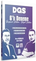 Benim Hocam 2026 DGS 6 Deneme Çözümlü - Kadir Başar, Olcay Küçükçelik Benim Hocam Yayınları