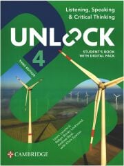 Cambridge Unlock 4 Listening - Speaking & Critical Thinking Student's Book with Digital Pack (3rd) Cambridge Yayınları