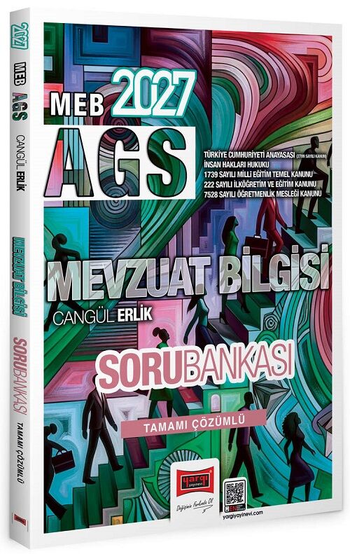 Yargı 2027 MEB-AGS Mevzuat Bilgisi Soru Bankası Çözümlü - Cangül Erlik Yargı Yayınları