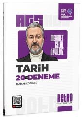 Retro 2026 MEB-AGS Tarih 20 Deneme Çözümlü - Mehmet Celal Özyıldız Retro Yayıncılık