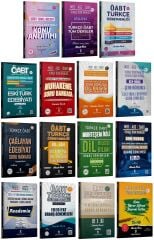 Türkçe ÖABTDEYİZ ÖABT MEB-AGS Türkçe Öğretmenliği Tüm Kitaplar 15 li Set - Enes Kaan Şahin Türkçe ÖABTDEYİZ