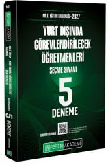 Pegem 2027 MEB Yurt Dışında Görevlendirilecek Öğretmenleri Seçme Sınavı 5 Deneme Çözümlü Pegem Akademi Yayınları