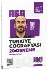 YENİ AGS - Retro 2026 MEB-AGS Türkiye Coğrafyası 20 Deneme Çözümlü - Önay Çepe Retro Yayıncılık