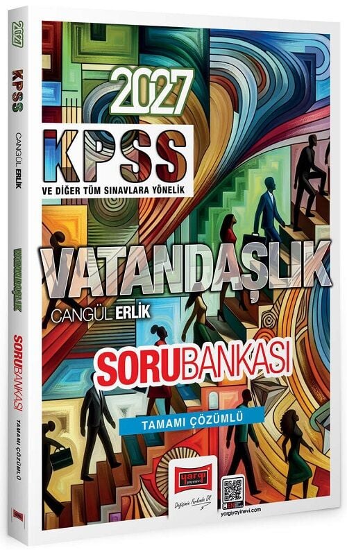 Yargı 2027 KPSS Vatandaşlık Soru Bankası Çözümlü - Cangül Erlik Yargı Yayınları