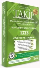 Temsil 2025 TAKİP İcra Müdürlüğü ve Yardımcılığı 1333 Alan Soru Bankası Çözümlü 12. Baskı Temsil Yayınları