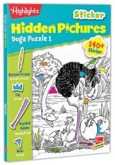 Sticker Hidden Pictures - Doğa Puzzle-1 Dikkat Atölyesi Yayınları