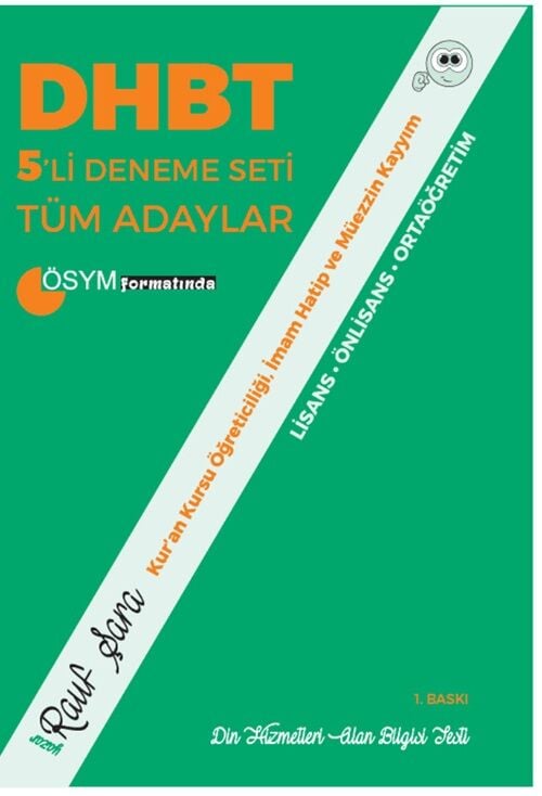 Şara Akademi DHBT 5 Deneme - Rauf Şara Şara Akademi