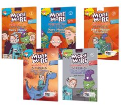 Kurmay ELT More and More English 5 Animated Stories (5 Kitap Set) Kurmay ELT Yayınları
