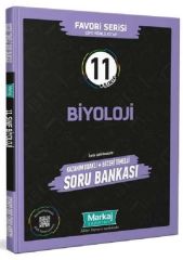 Markaj 11. Sınıf Biyoloji Favori Kazanım Odaklı Soru Bankası Markaj Yayınları