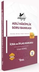 Temsil 2025 İMTİYAZ Adli Hakimlik İcra ve İflas Hukuku Soru Bankası 3. Baskı - Erhan Güneş Temsil Yayınları