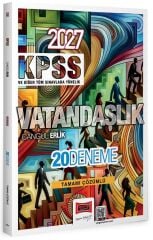 Yargı 2027 KPSS Vatandaşlık 20 Deneme Çözümlü - Cansel Erlik Yargı Yayınları