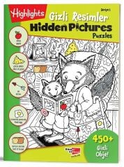 Hidden Pictures - Gizli Resimler Puzzle 1. Seviye Dikkat Atölyesi Yayınları