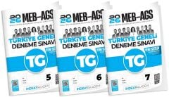 YENİ AGS - İndeks Akademi 2026 MEB-AGS TG 5-6-7 Türkiye Geneli Deneme 3 lü Set İndeks Akademi Yayıncılık
