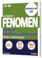 Fenomen Okul 8. Sınıf Deyimler Atasözleri ve Özdeyişler Fenomen Soru Bankası Fenomen Okul Yayınları