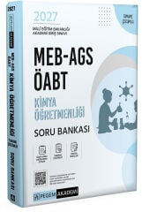 Pegem 2027 ÖABT MEB-AGS Kimya Öğretmenliği Soru Bankası Çözümlü Pegem Akademi Yayınları