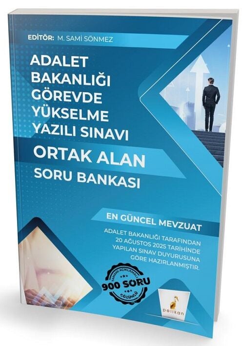 Pelikan GYS Adalet Bakanlığı Ortak Alan Soru Bankası Görevde Yükselme - M. Sami Sönmez Pelikan Yayınevi