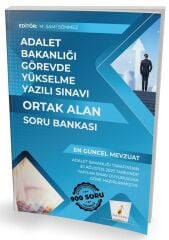 Pelikan GYS Adalet Bakanlığı Ortak Alan Soru Bankası Görevde Yükselme - M. Sami Sönmez Pelikan Yayınevi
