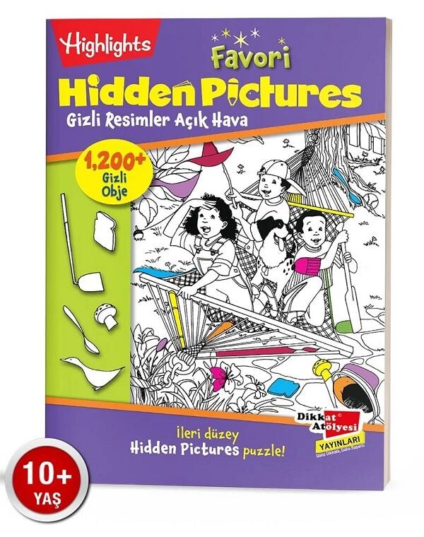 Favori Hidden Pictures - Gizli Resimler Açık Hava Puzzle Dikkat Atölyesi Yayınları