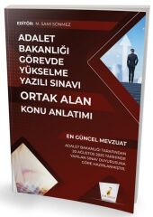 Pelikan GYS Adalet Bakanlığı Ortak Alan Konu Anlatımı Görevde Yükselme - M. Sami Sönmez Pelikan Yayınevi