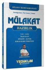 Yediiklim DİB Diyanet İşleri Başkanlığı Mülakat Hazırlık - Burhan Karakışla Yediiklim Yayınları