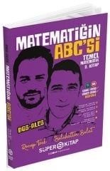 SÜPER FİYAT - Süper Kitap DGS ALES Matematik Matematiğin Abcsi Temel Matematik 2. Kitap Süper Kitap Yayınları