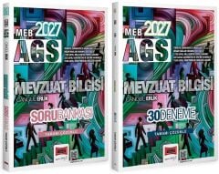 Yargı 2027 MEB-AGS Mevzuat Bilgisi Soru Bankası + 30 Deneme 2 li Set - Cangül Erlik Yargı Yayınları