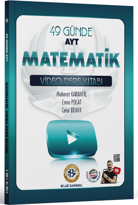 Bilgi Sarmal YKS AYT 49 Günde Matematik Video Ders Kitabı Bilgi Sarmal Yayınları