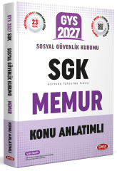 Data 2027 GYS SGK Memur Konu Anlatımlı Görevde Yükselme Data Yayınları