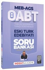 İndeks Akademi 2026 ÖABT MEB-AGS Türk Dili ve Edebiyatı-Türkçe Eski Türk Edebiyatı Soru Bankası Çözümlü - İlker Hayat İndeks Akademi Yayıncılık