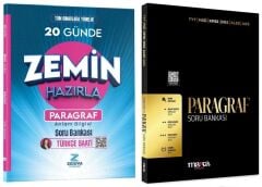 Zeduva + Marka YKS TYT KPSS Türkçe Saati Paragraf 20 Günde Zemin Hazırla Soru Bankası 2 li Set - Öznur Saat Yıldırım Zeduva + Marka Yayınları