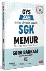 Data 2025 GYS SGK Memur Soru Bankası Görevde Yükselme Data Yayınları