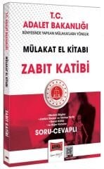 Yargı GYS Adalet Bakanlığı Zabıt Katibi Mülakat El Kitabı Soru Cevaplı Görevde Yükselme Yargı Yayınları