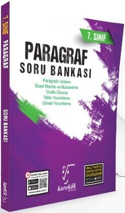 Karekök 7. Sınıf Paragraf Soru Bankası Karekök Yayınları