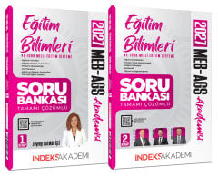 İndeks Akademi 2027 MEB-AGS Akademisi Eğitim Bilimleri ve Türk Milli Eğitim Sistemi Soru Bankası Seti Çözümlü - Zeynep Salman İçli İndeks Akademi Yayıncılık