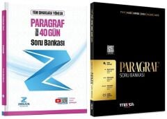 Zeduva + Marka YKS TYT AYT KPSS MEB-AGS ALES DGS MSÜ Paragraf 40 Gün Ritüel Soru Bankası 2 li Set - Öznur Saat Yıldırım Zeduva + Marka Yayınları