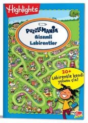 Puzzlemania - Gizemli Labirentler Dikkat Atölyesi Yayınları