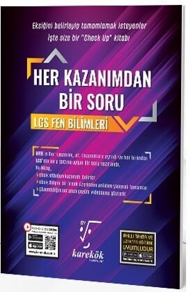 Karekök LGS Fen Bilimleri Her Kazanımdan Bir Soru Karekök Yayınları