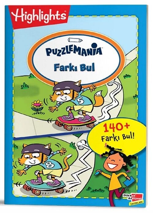 Puzzlemania - Farkı Bul Dikkat Atölyesi Yayınları