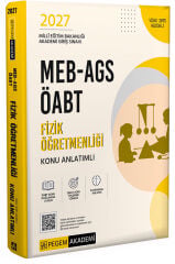 Pegem 2027 ÖABT MEB-AGS Fizik Öğretmenliği Konu Anlatımlı Pegem Akademi Yayınları