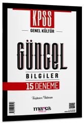 Marka 2026 KPSS Güncel Bilgiler 15 Deneme Çözümlü - Taşkıner Yalman Marka Yayınları